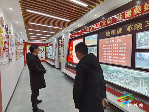 松桃開展新時(shí)代文明實(shí)踐所（站）建設(shè)督導(dǎo)檢查