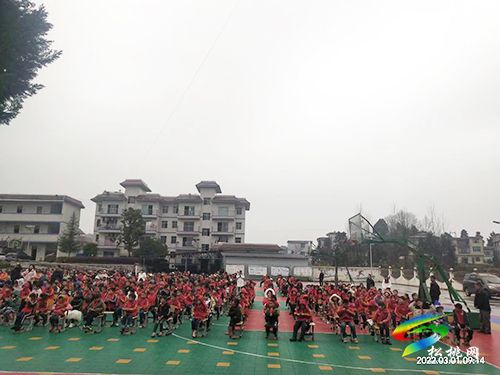普覺鎮(zhèn)大同完小舉行2022年春季學期開學典禮