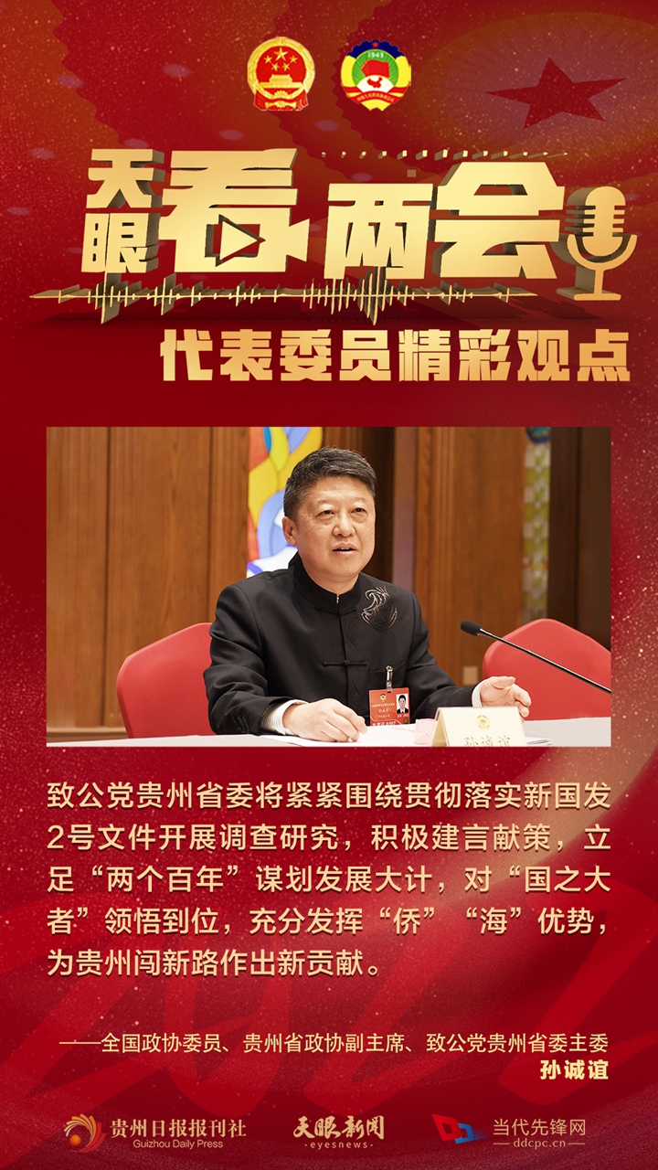 貴州代表委員“好聲音”合輯！哪句戳中你？