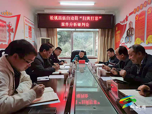 松桃召開第一季度“掃黃打非”案件分析研判會(huì)