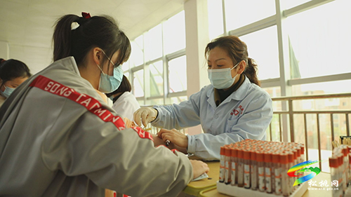 “送檢到校” 為高考學子打好健康第一關