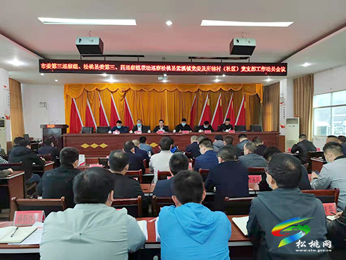 市委第三巡察組松桃縣委第三第四巡察組聯(lián)動巡察孟溪鎮(zhèn)黨委及所轄村（社區(qū)） 黨支部工作動員會召開