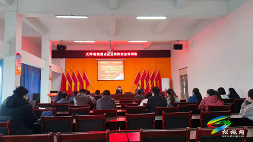 大坪場鎮(zhèn)召開重點企業(yè)消防安全培訓會
