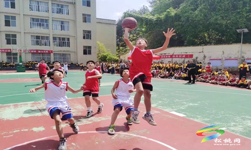 松桃實驗小學舉辦第一屆“校園杯”籃球賽