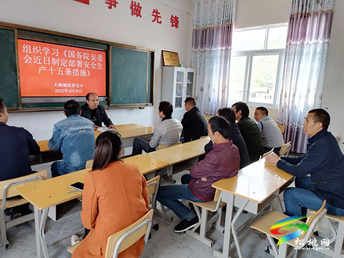 大路鎮(zhèn)桂芽完小組織學(xué)習(xí)國(guó)務(wù)院安委會(huì)近日制定部署安全生產(chǎn)十五條措施
