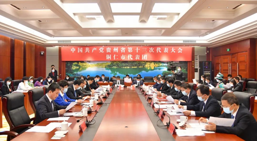 省第十三次黨代會銅仁市代表團討論有關決議