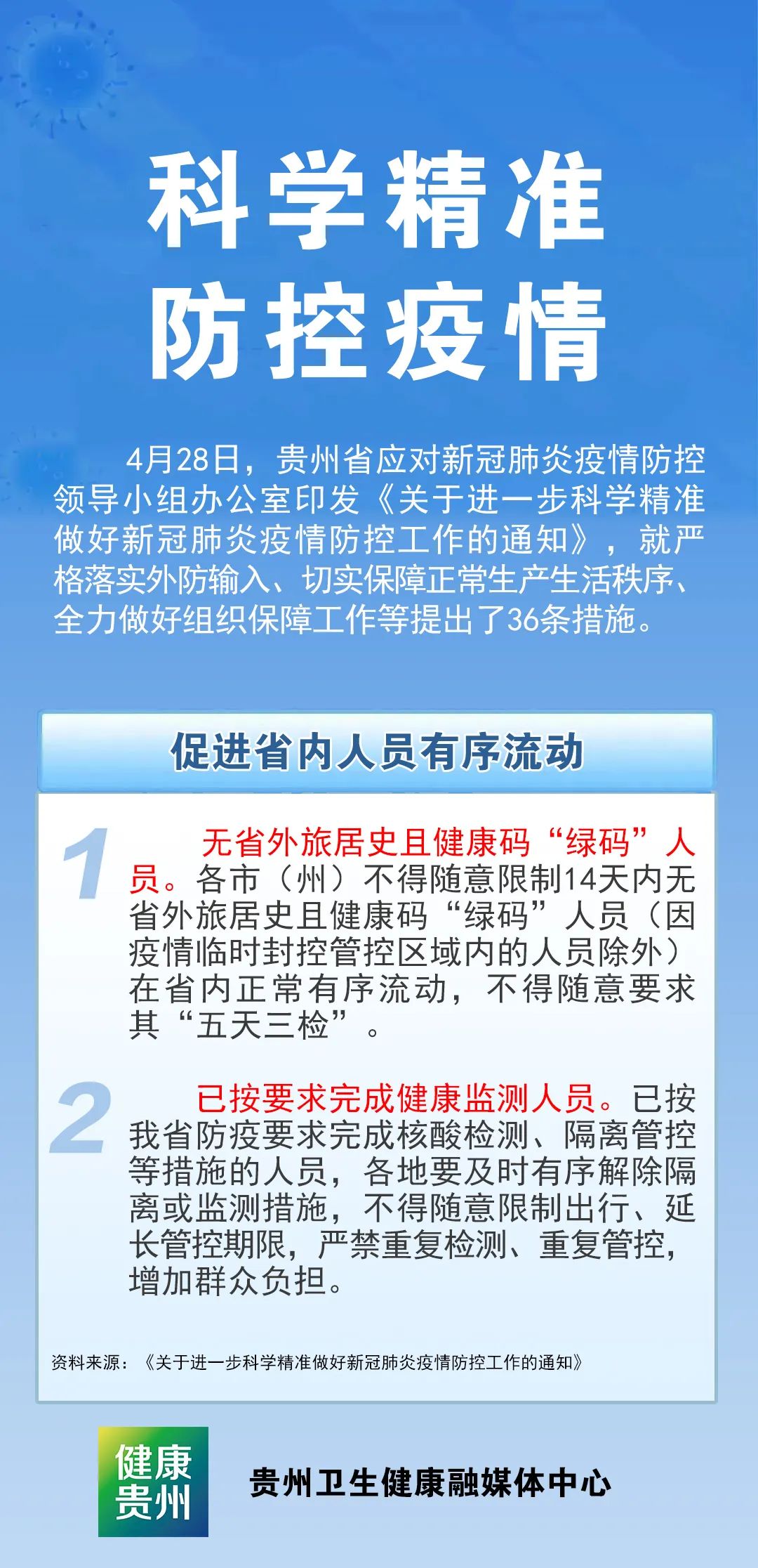 科學精準 防控疫情 | 促進省內(nèi)人員有序流動