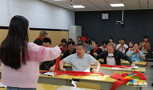 妙隘鄉(xiāng)完小開展少先隊輔導員培訓