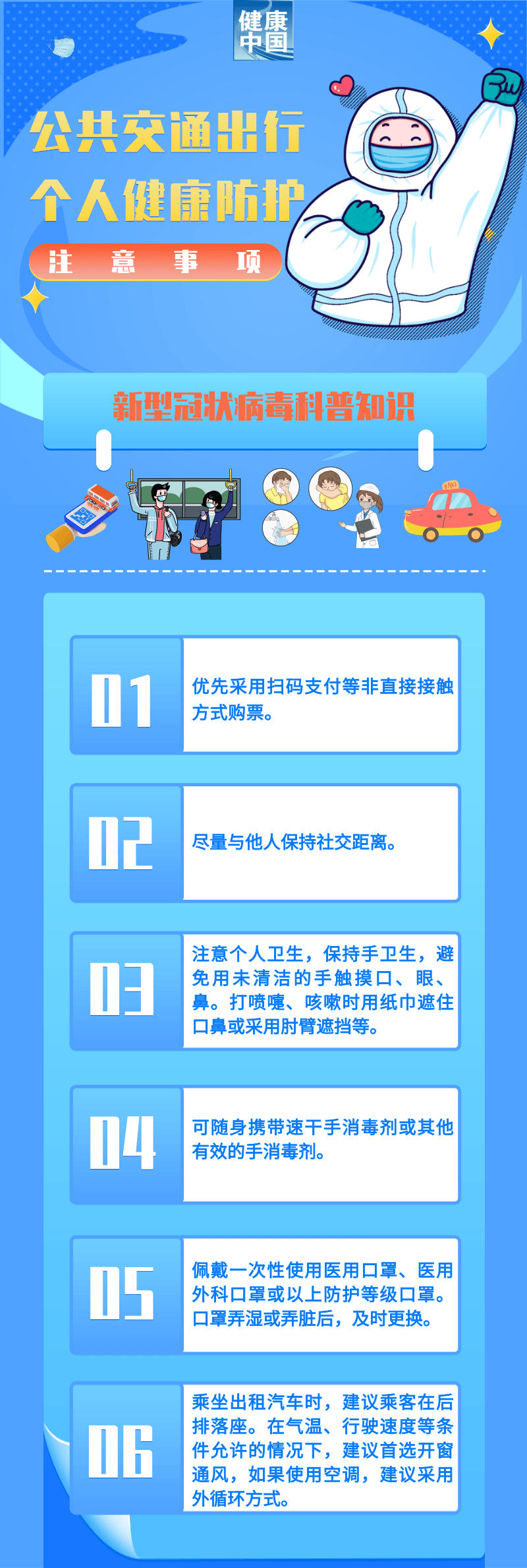 乘坐公共交通，這幾點(diǎn)個(gè)人健康防護(hù)不能少