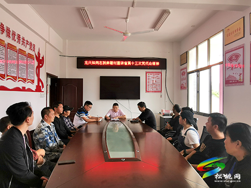 【貫徹黨代會(huì)　喜迎二十大】縣委宣講團(tuán)赴正大鎮(zhèn)麻塘村宣講省第十三次黨代會(huì)精神