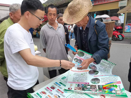 大坪場鎮(zhèn)開展“預防食用野生菌中毒”宣傳活動