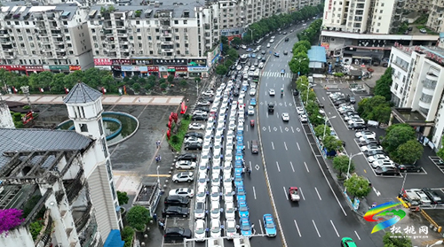 松桃：253輛“愛心送考車”整裝待發(fā)