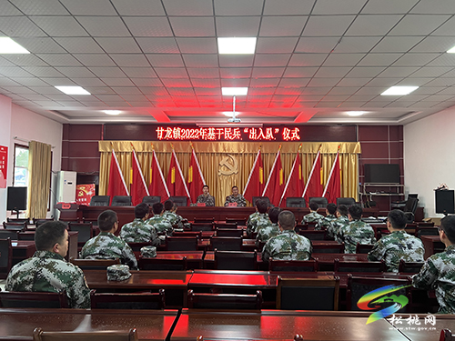 甘龍鎮(zhèn)召開2022年度民兵點驗大會