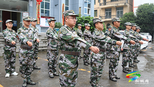 甘龍鎮(zhèn)召開2022年度民兵點驗大會