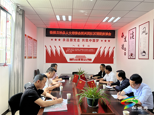 龍健清帶隊對全縣易地搬遷群眾就學情況開展調研