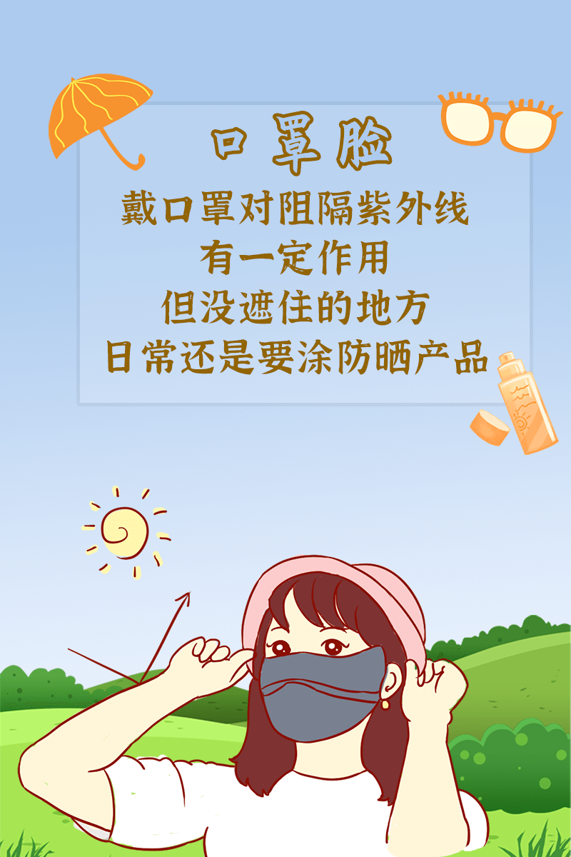 再熱也要正確佩戴口罩！