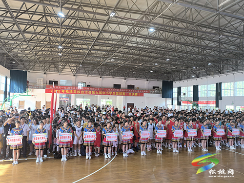 2022年全縣第九屆中小學(xué)生籃球賽（總決賽）舉行開(kāi)幕式