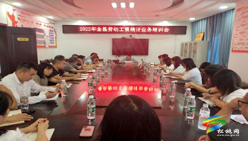 全縣2022年勞動(dòng)工資統(tǒng)計(jì)業(yè)務(wù)培訓(xùn)會(huì)召開