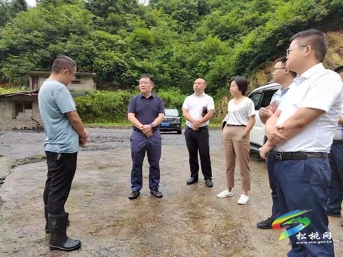 陳浩到石梁冷水溪蓼皋督導(dǎo)調(diào)研錳污染治理和錳產(chǎn)業(yè)高質(zhì)量發(fā)展工作