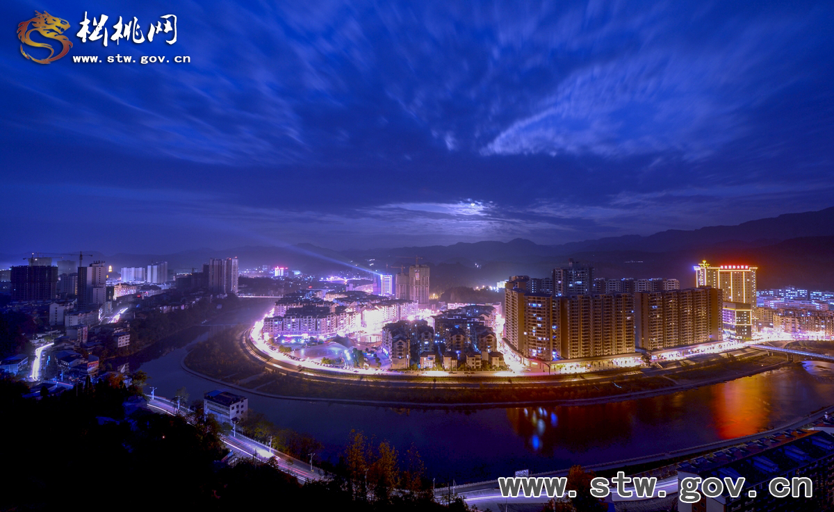 夜幕下的松桃，帶我們一起失眠