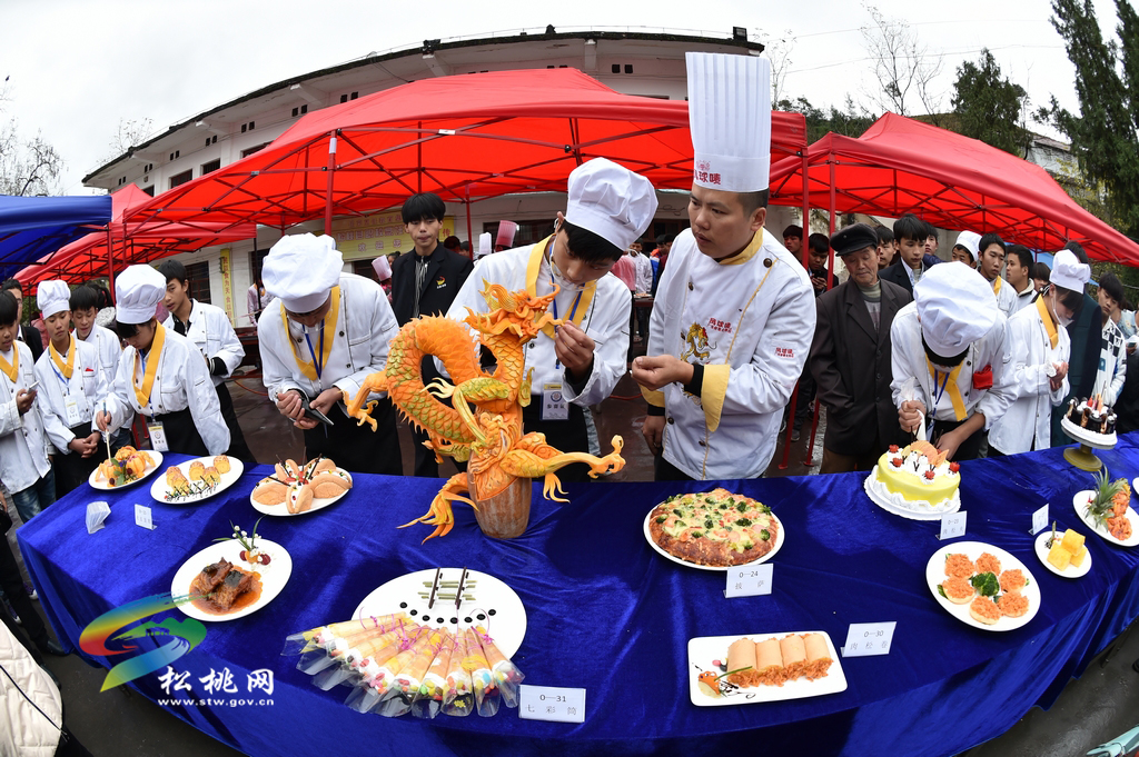 松桃職校=學(xué)生展才藝