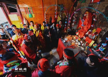 “遷階”古老神秘的苗族儺戲文化