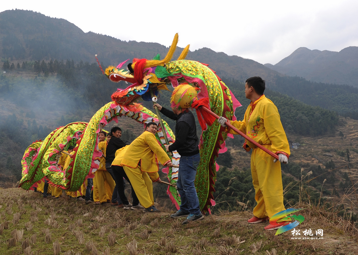 山村滾龍鬧起來(lái)