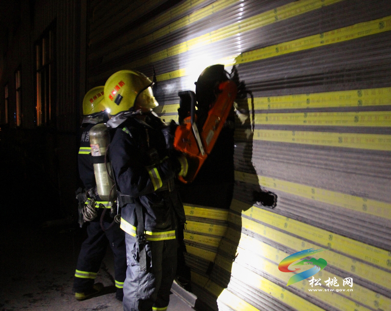 起火水晶廠房暗藏液化氣罐 貴州松桃消防成功處置