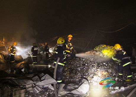 起火水晶廠房暗藏液化氣罐 貴州松桃消防成功處置