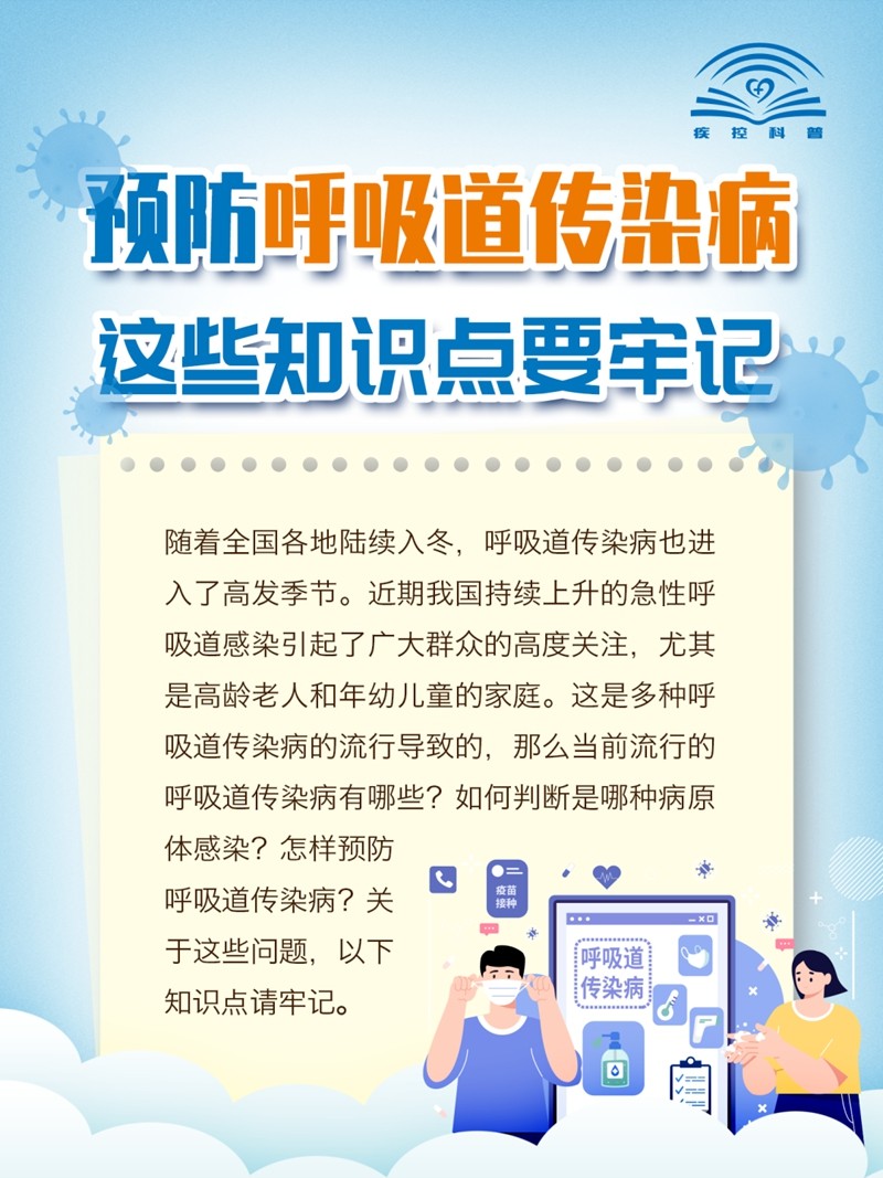 預(yù)防呼吸道傳染病，這些知識(shí)點(diǎn)要牢記