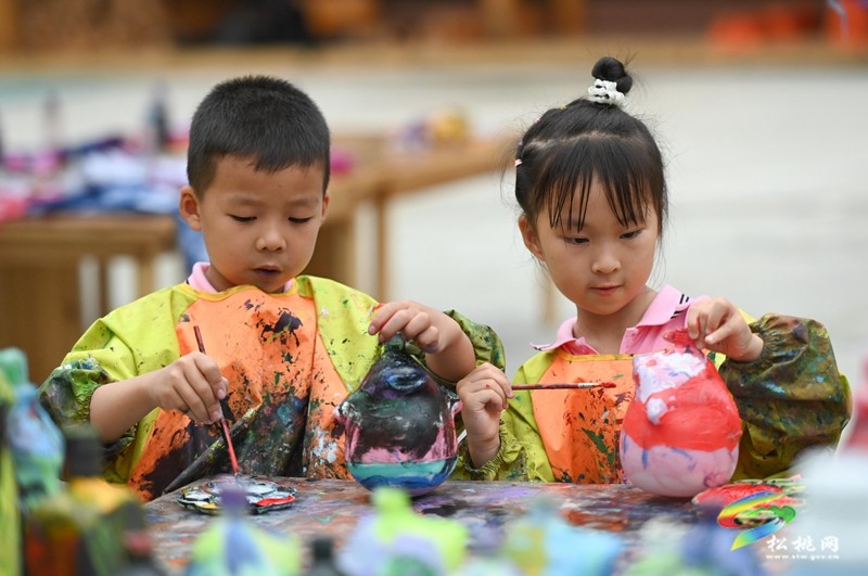縣實(shí)驗(yàn)幼兒園：六一快樂(lè) 多彩游園活動(dòng)樂(lè)趣多