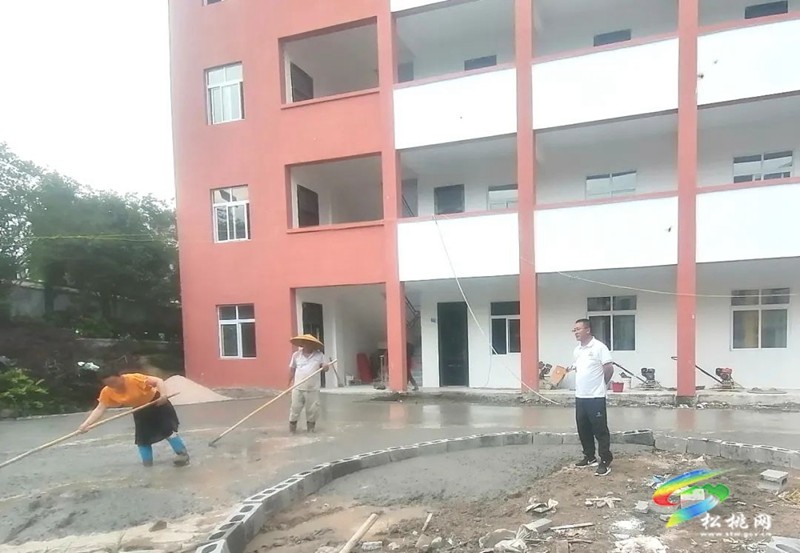 妙隘：借力定點幫扶 扮靚新校園