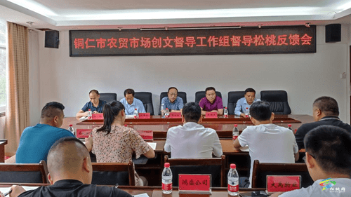 【大美松桃文明行】 市創(chuàng)文督導組到我縣開展農貿市場提升行動專項督導