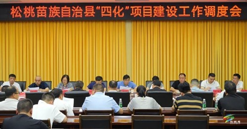 全縣“四化”項(xiàng)目建設(shè)工作調(diào)度會(huì)召開(kāi)
