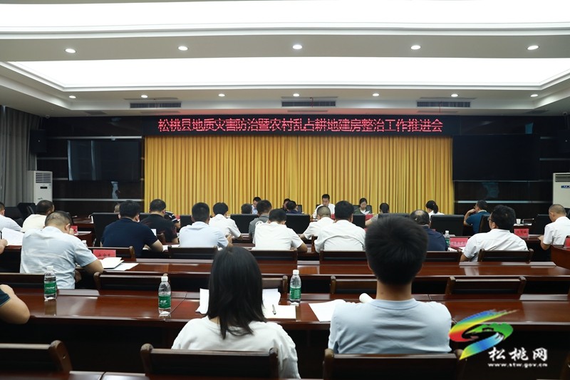 全縣地質(zhì)災(zāi)害防治暨農(nóng)村亂占耕地建房整治工作推進(jìn)會召開