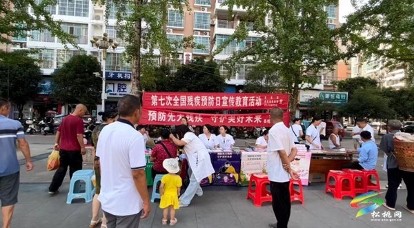 縣殘聯(lián)開(kāi)展第七次全國(guó)殘疾預(yù)防日宣傳教育活動(dòng)