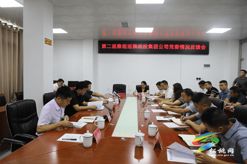 十四屆中共松桃苗族縣委第四輪巡察第二巡察組巡察武投集團(tuán)黨委反饋會召開
