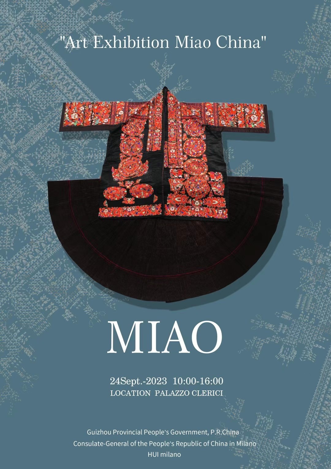 苗繡將在米蘭秀場綻放風采 | 由傳統(tǒng)變?yōu)闀r尚 由貴州走向世界