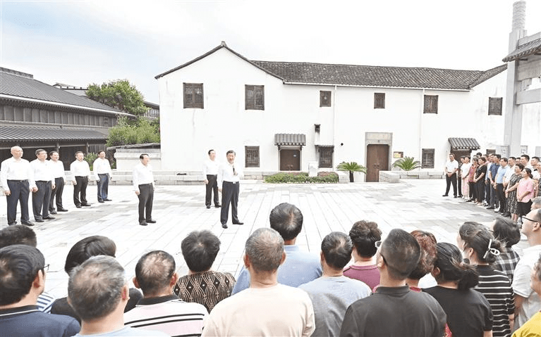 習(xí)近平在浙江考察時(shí)強(qiáng)調(diào) 始終干在實(shí)處走在前列勇立潮頭 奮力譜寫中國(guó)式現(xiàn)代化浙江新篇章