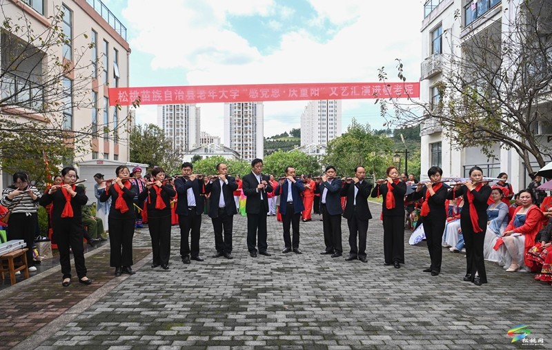 【網(wǎng)絡(luò)中國(guó)節(jié)·重陽(yáng)】縣老年大學(xué)開展“感黨恩、慶重陽(yáng)”文藝演出走進(jìn)敬老院活動(dòng)