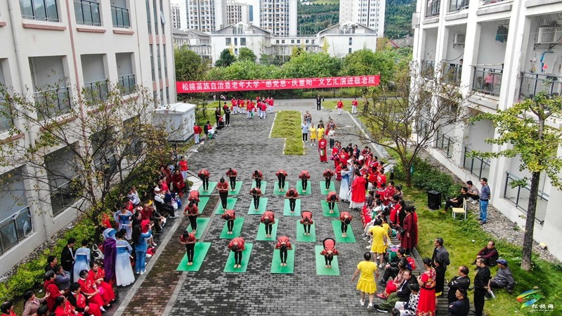 【網(wǎng)絡(luò)中國(guó)節(jié)·重陽(yáng)】縣老年大學(xué)開展“感黨恩、慶重陽(yáng)”文藝演出走進(jìn)敬老院活動(dòng)