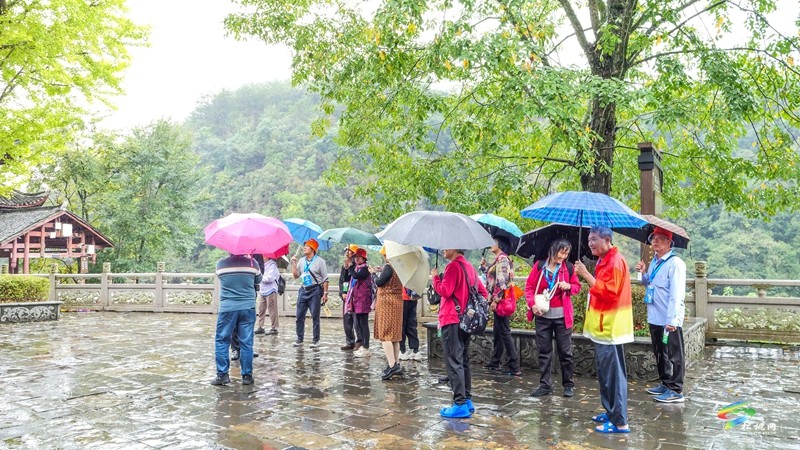 莞銅協(xié)作·東莞人游銅仁專列團(tuán)來我縣游苗王城