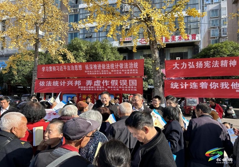 國(guó)家統(tǒng)計(jì)局松桃調(diào)查隊(duì):多形式開展“憲法宣傳周”宣傳活動(dòng)