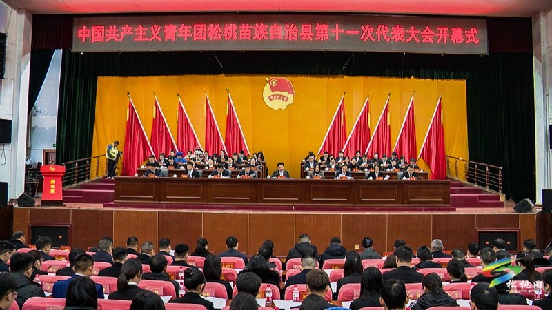 共青團(tuán)松桃苗族自治縣第十一次代表大會(huì)開幕
