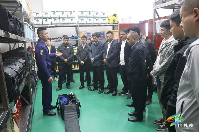 松桃消防開展森林火災撲救培訓工作