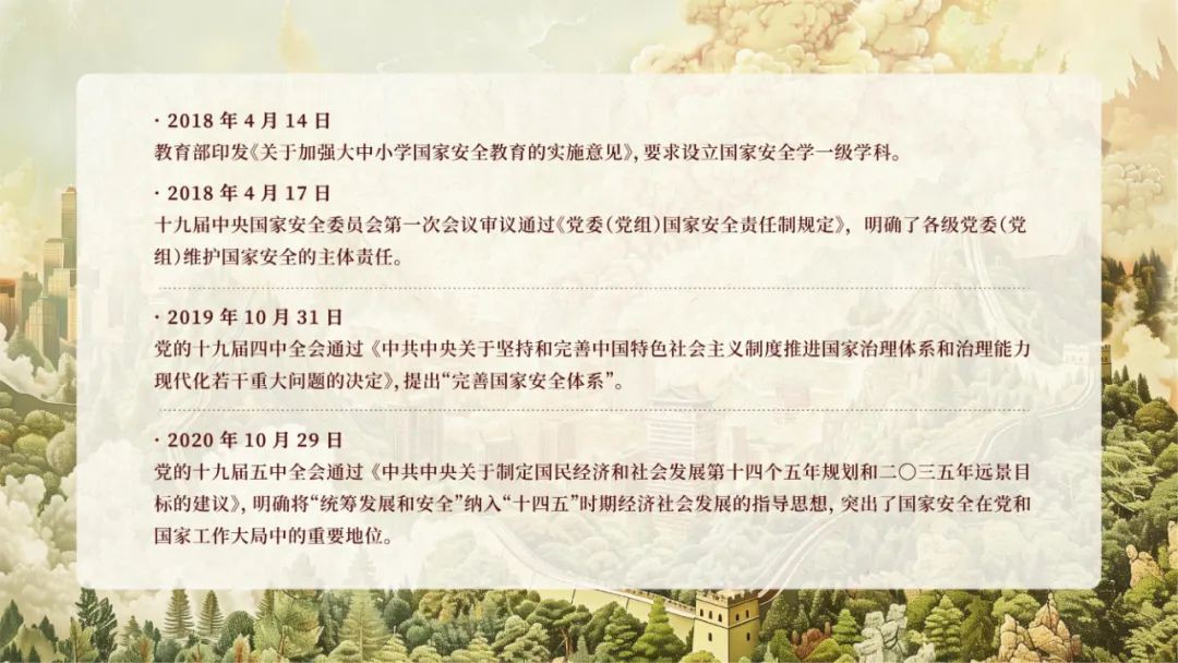 4·15 全民國家安全教育日丨總體國家安全觀宣傳手冊