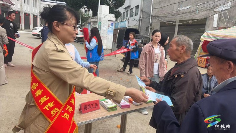【法治松桃】縣總工會(huì)開展禁毒宣傳進(jìn)社區(qū)進(jìn)集市活動(dòng)