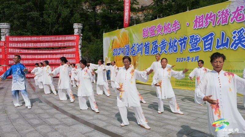 我縣舉辦首屆潛龍洞黃桃節(jié)暨百山溪山塘釣魚比賽活動