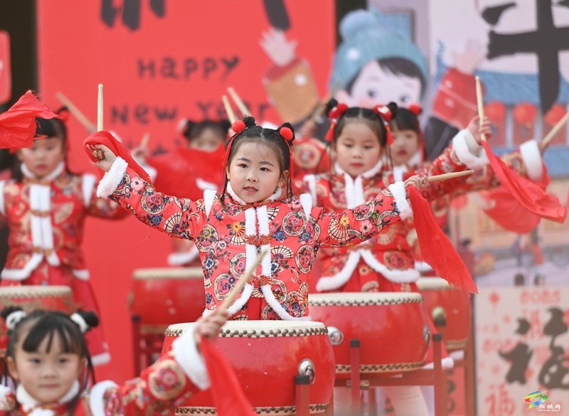 縣第三幼兒園：歡喜迎新年