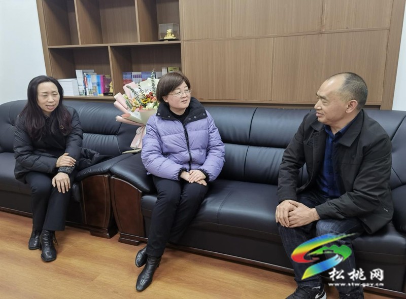 縣教育局走訪慰問援松支教幫扶人員